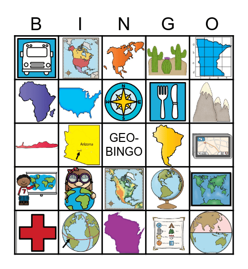 GEO-BINGO Card