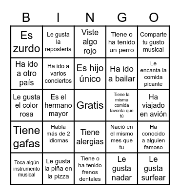 Icebreaker Bingo: Find Someone Who Bingo Card