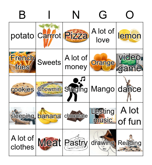 Révisions Best Friend Quiz Bingo Card