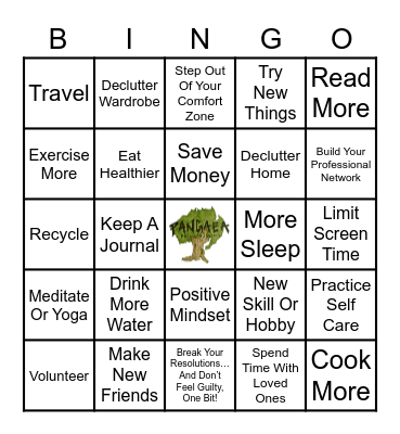 Pangaea Brewing Bingo Card