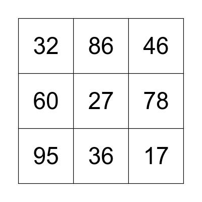 Christmas Party Bingo Card