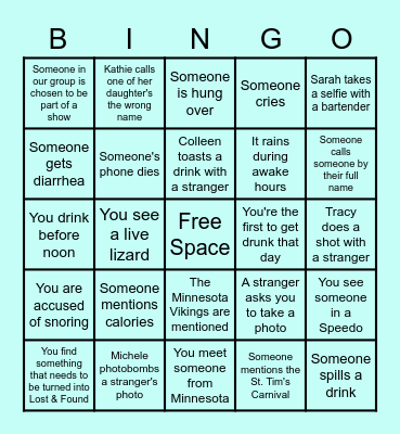 MODASUN PUNTA CANA Bingo Card