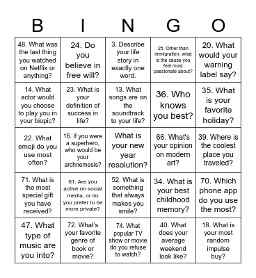 NAKASEC Staff Meeting January 2023 Bingo Card