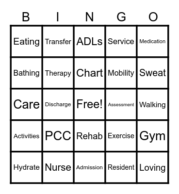 Bayside Bingo Card