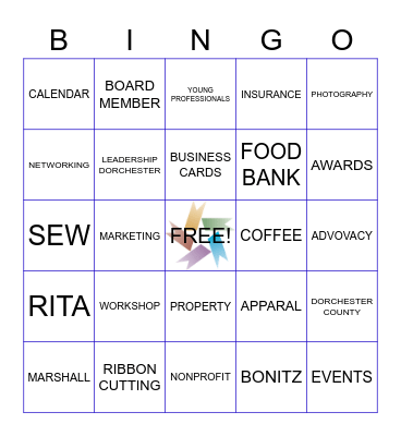 CHAMBER BINGO Card