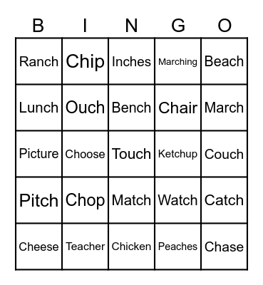 Cayso Bingo Card
