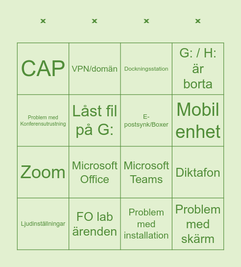 Ⓕⓡⓔⓓⓐⓖⓢⓑⓘⓝⓖⓞ Bingo Card