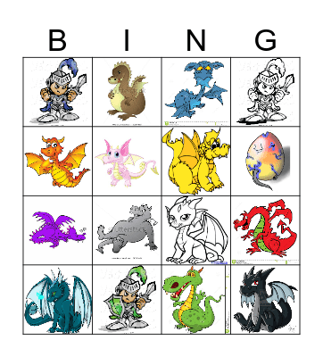 Jesse's Birthday Bingo Card