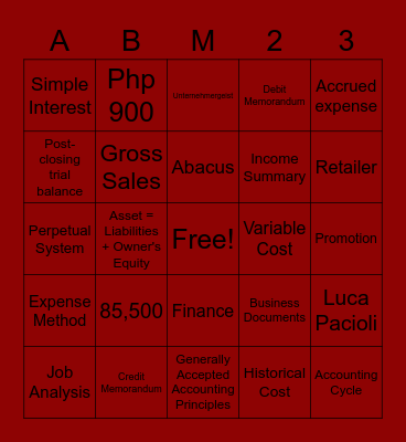 BINGO KNIGHTS Bingo Card