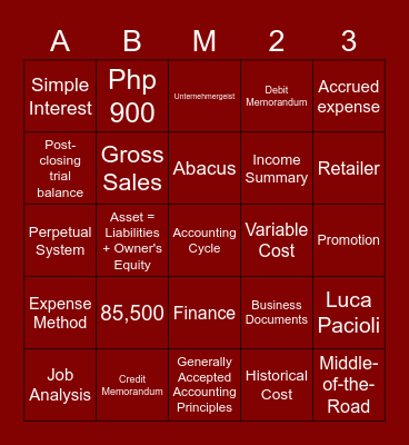 BINGO KNIGHTS Bingo Card