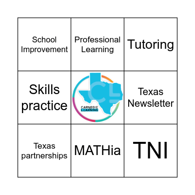 Texas Bingo Card