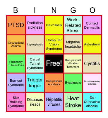 น่ารักชิบปุ๋ง บิงโก Bingo Card