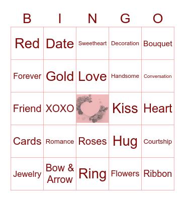 VALENTINE'S Bingo Card