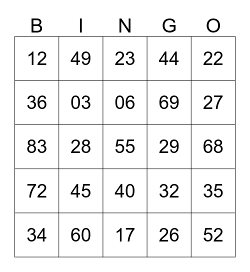 Direct Asia Xmas Party 2015 Bingo Card
