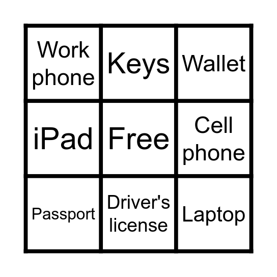 What Will Michael Forget? Bingo Card