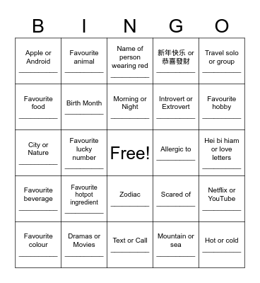 TICny3 Bingo Card