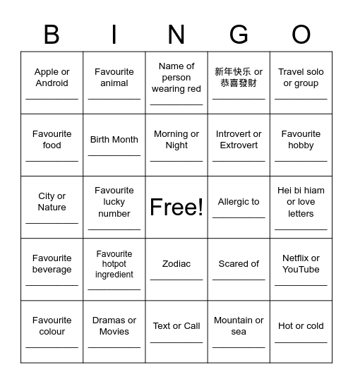 TICny3 Bingo Card