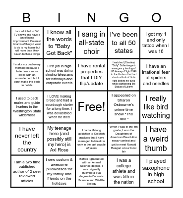The Diagnostic Syndicate Bingo Card