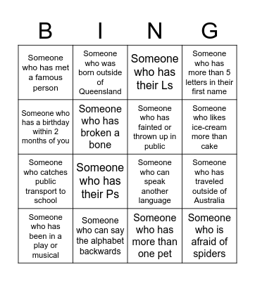 12B PC Bingo Card