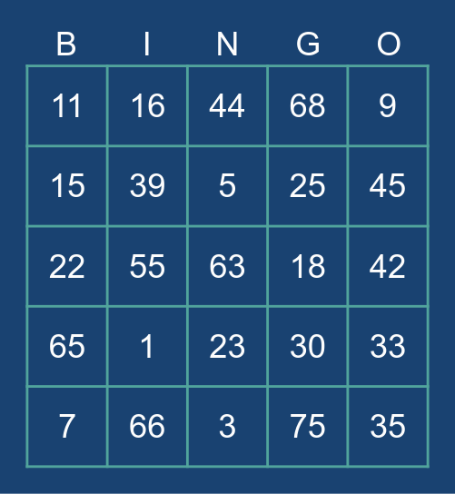 Haikal Ganteng Bingo Card