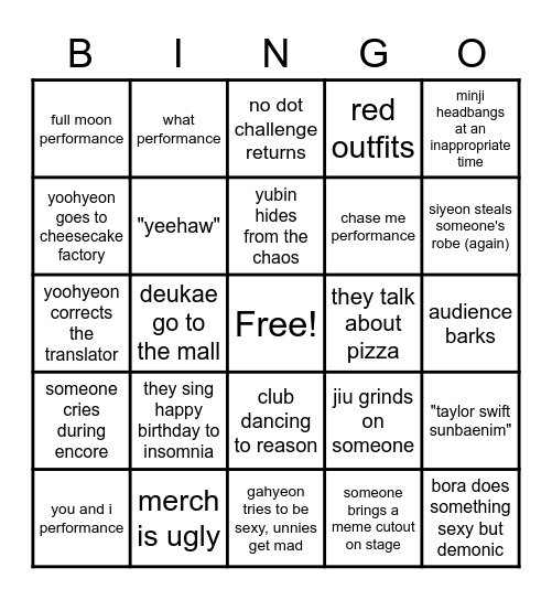 deukae in usa 2023 Bingo Card