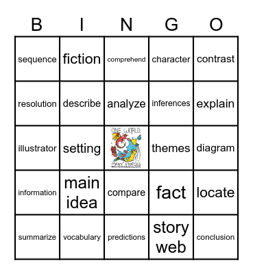 One World, Many Stories 2023 Bingo Card