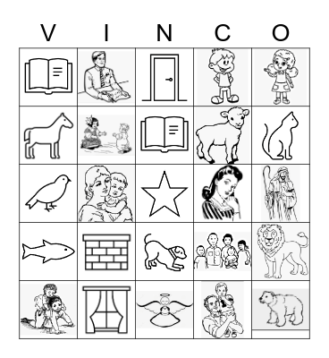 Latin Vocabulary Bingo Card