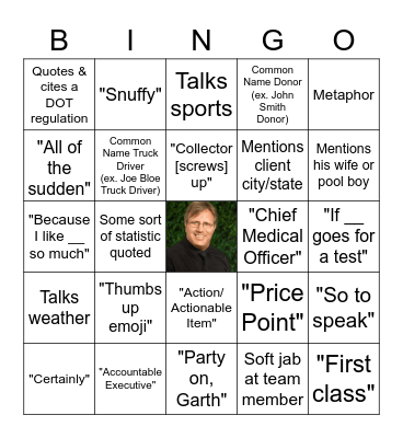 SIMO BINGO Card