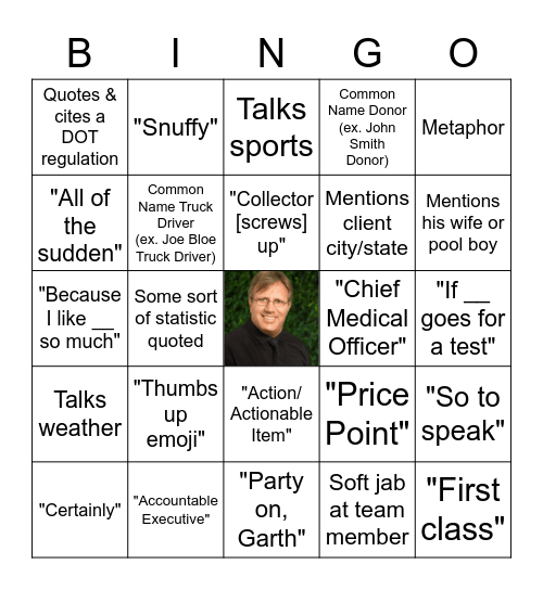 SIMO BINGO Card