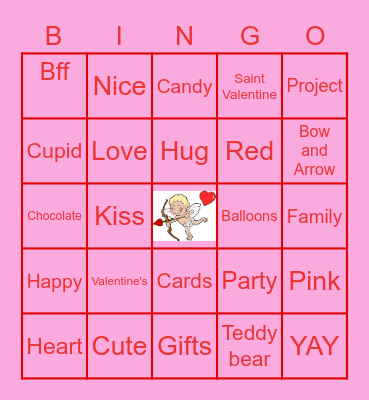 SAINT VALENTINE'S DAY! Bingo Card