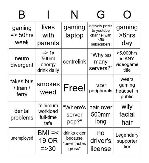 DDU BINGO! Bingo Card