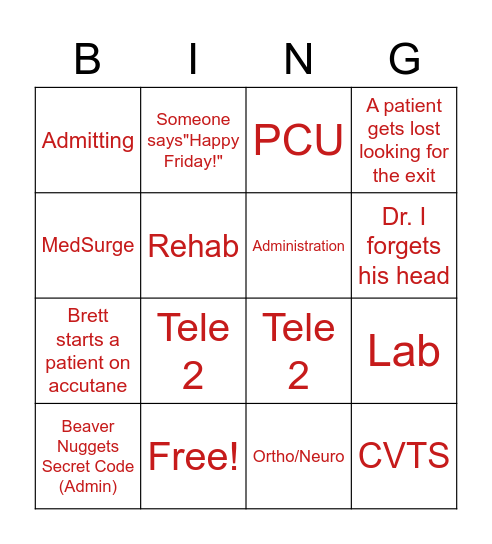 Valentine's Day EAG Bingo! Bingo Card