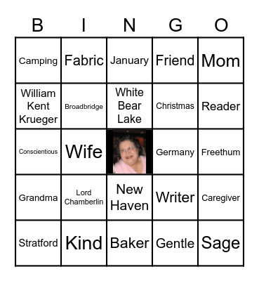 ALL ABOUT LOUISE Bingo Card