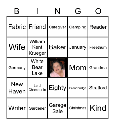 ALL ABOUT LOUISE Bingo Card