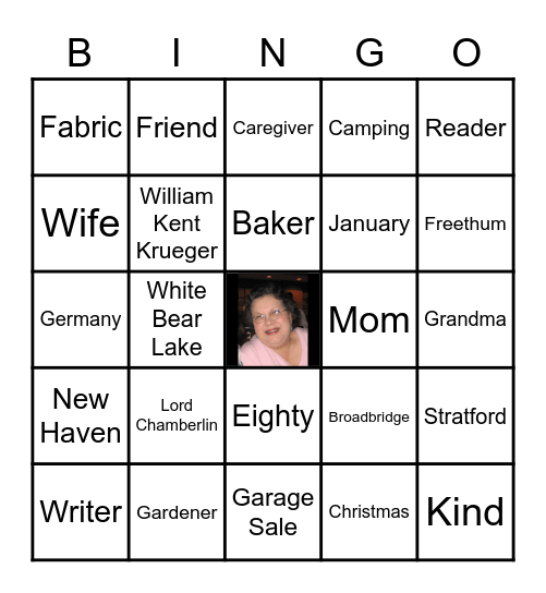 ALL ABOUT LOUISE Bingo Card
