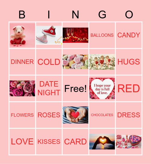 V-DAY PRUGO Bingo Card