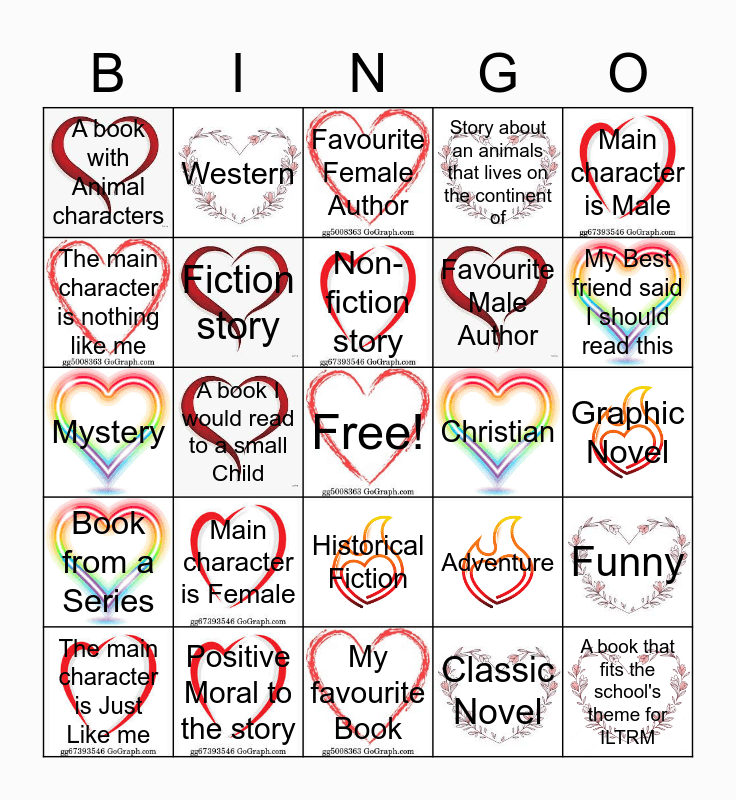 Evergreen Colony School Bingo Card