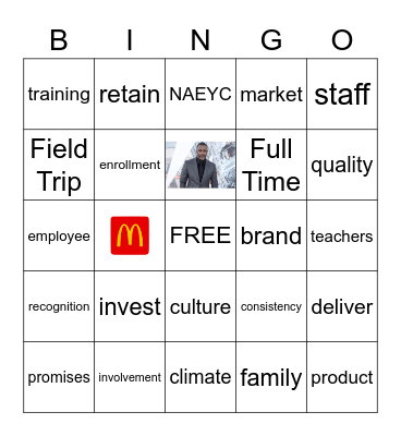 Legacy Bingo Card