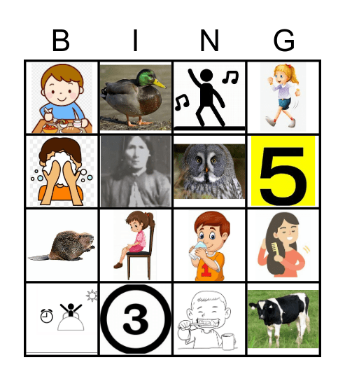 CREE Bingo Card