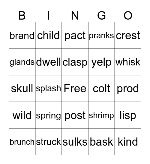 Wilson 2.5 review Bingo Card
