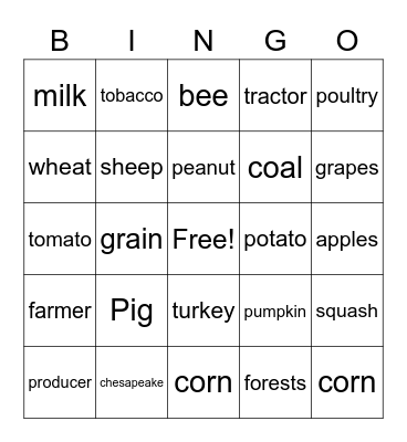 Agggggggggggggg Bingo Card