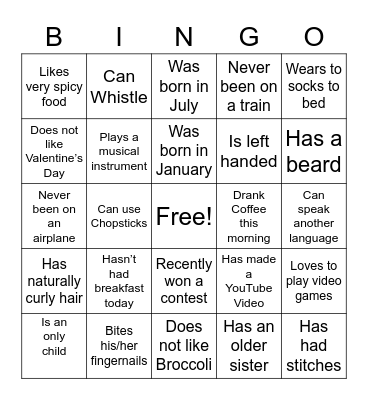 Credit-Ops Fun Friday! Bingo Card