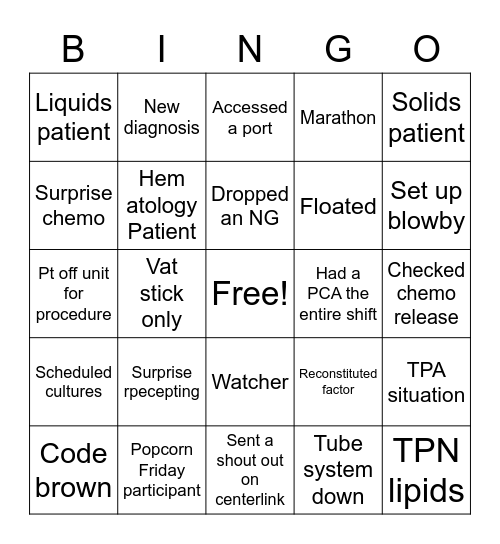 CBDI Bingo 2 Bingo Card