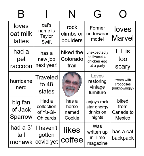 POFMR RETREAT BINGO Card