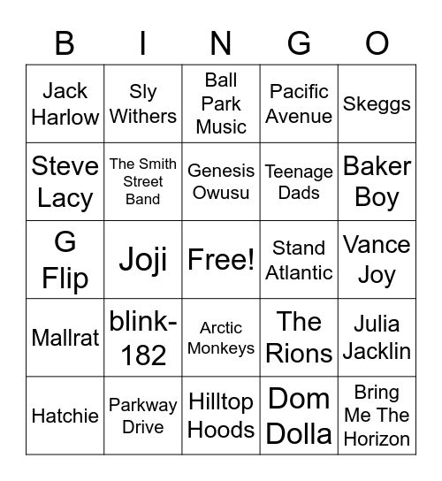 hottest-100-of-2022-bingo-card