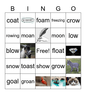 The Boat Trip Bingo Card