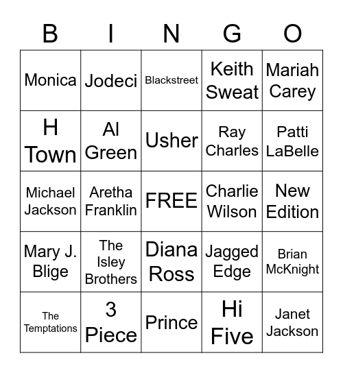 Lynn's 60th Birthday Bingo Card