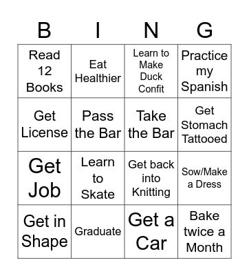 2023 BINGO Card