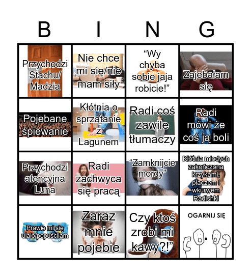 ds Bingo Card