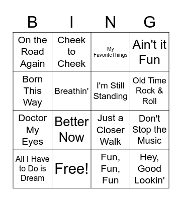 W E L L N E S S Bingo Card